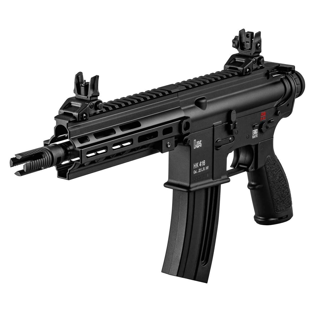 HK HK416 22 Long Rifle 8.5in Black Modern Sporting Pistol - 20+1 Rounds HK HK416 22 Long Rifle 8.5in Black Modern Sporting Pistol - 20+1 Rounds