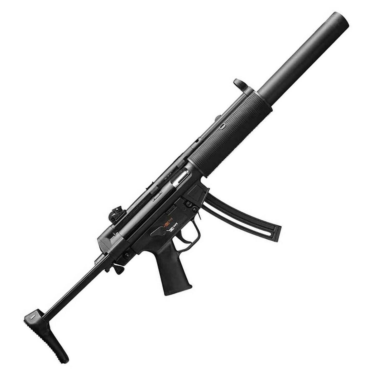 HK MP5 22 Long Rifle 16in Black Semi Automatic Modern Sporting Rifle - 10+1 Rounds - Black HK MP5 22 Long Rifle 16in Black Semi Automatic Modern Sporting Rifle - 10+1 Rounds - Black