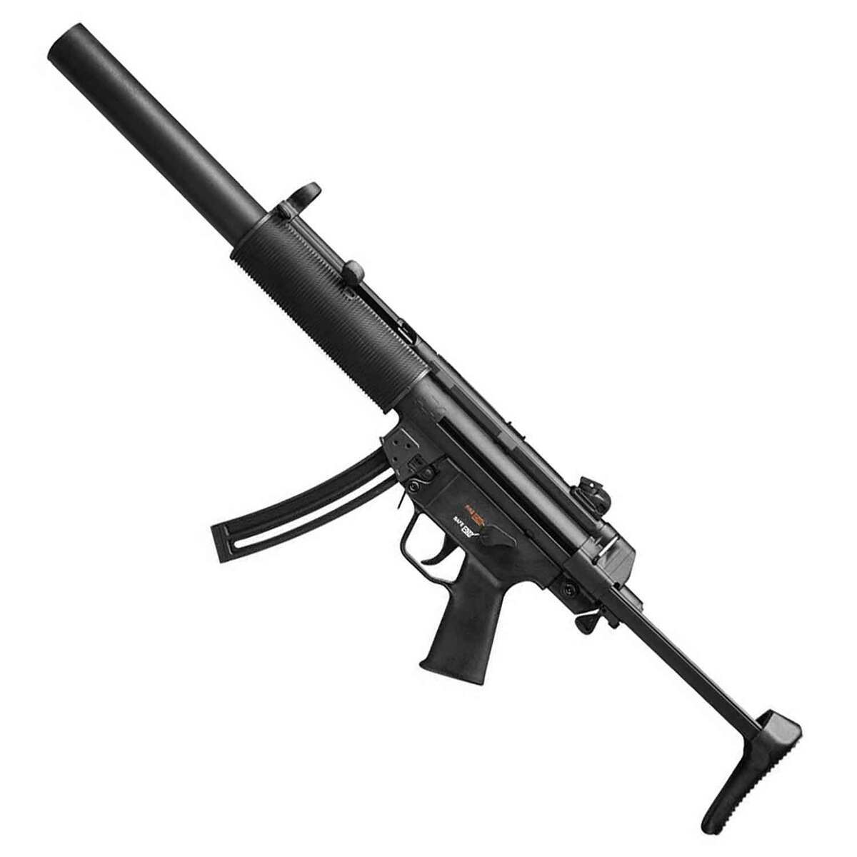 HK MP5 22 Long Rifle 16in Black Semi Automatic Modern Sporting Rifle - 10+1 Rounds - Black HK MP5 22 Long Rifle 16in Black Semi Automatic Modern Sporting Rifle - 10+1 Rounds - Black