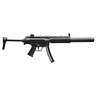 HK MP5 22 Long Rifle 16in Black Semi Automatic Modern Sporting Rifle - 10+1 Rounds - Black