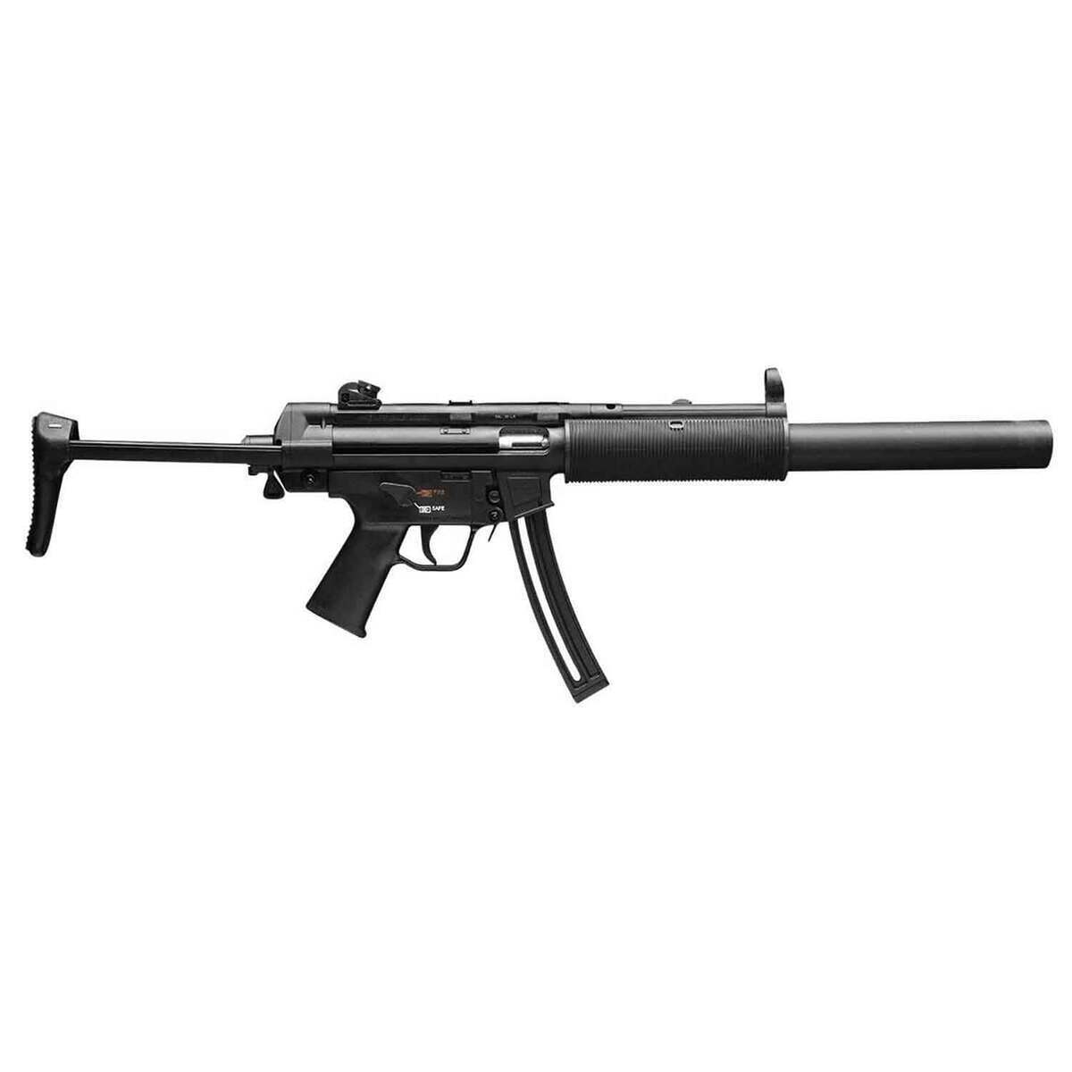 HK MP5 22 Long Rifle 16in Black Semi Automatic Modern Sporting Rifle - 10+1 Rounds - Black HK MP5 22 Long Rifle 16in Black Semi Automatic Modern Sporting Rifle - 10+1 Rounds - Black