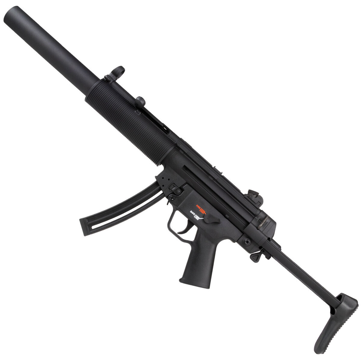H&K MP5 22 Long Rifle 16in Black Semi Automatic Modern Sporting Rifle - 25+1 Rounds - Black H&K MP5 22 Long Rifle 16in Black Semi Automatic Modern Sporting Rifle - 25+1 Rounds - Black