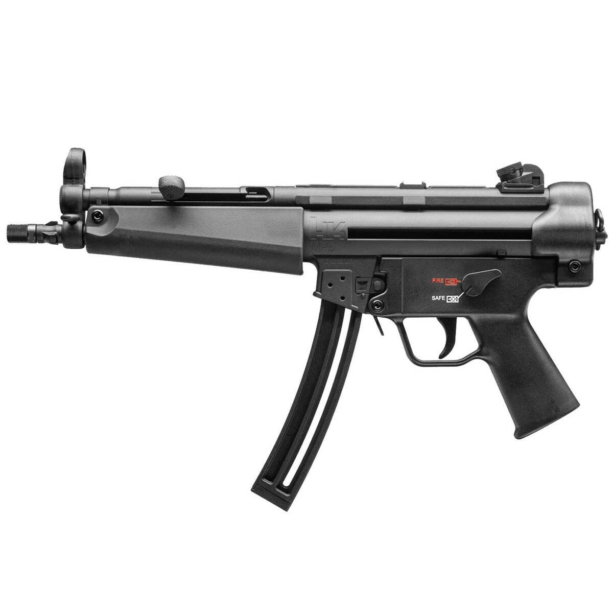 HK MP5 22 Long Rifle 8.5in Black Modern Sporting Pistol - 25+1 Rounds HK MP5 22 Long Rifle 8.5in Black Modern Sporting Pistol - 25+1 Rounds