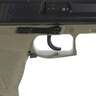 HK P2000 9mm Luger 3.4in Matte Black/Green Pistol - 13+1 Rounds - Green