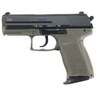 HK P2000 9mm Luger 3.66in Black Cerakote Pistol - 10+1 Rounds - Green