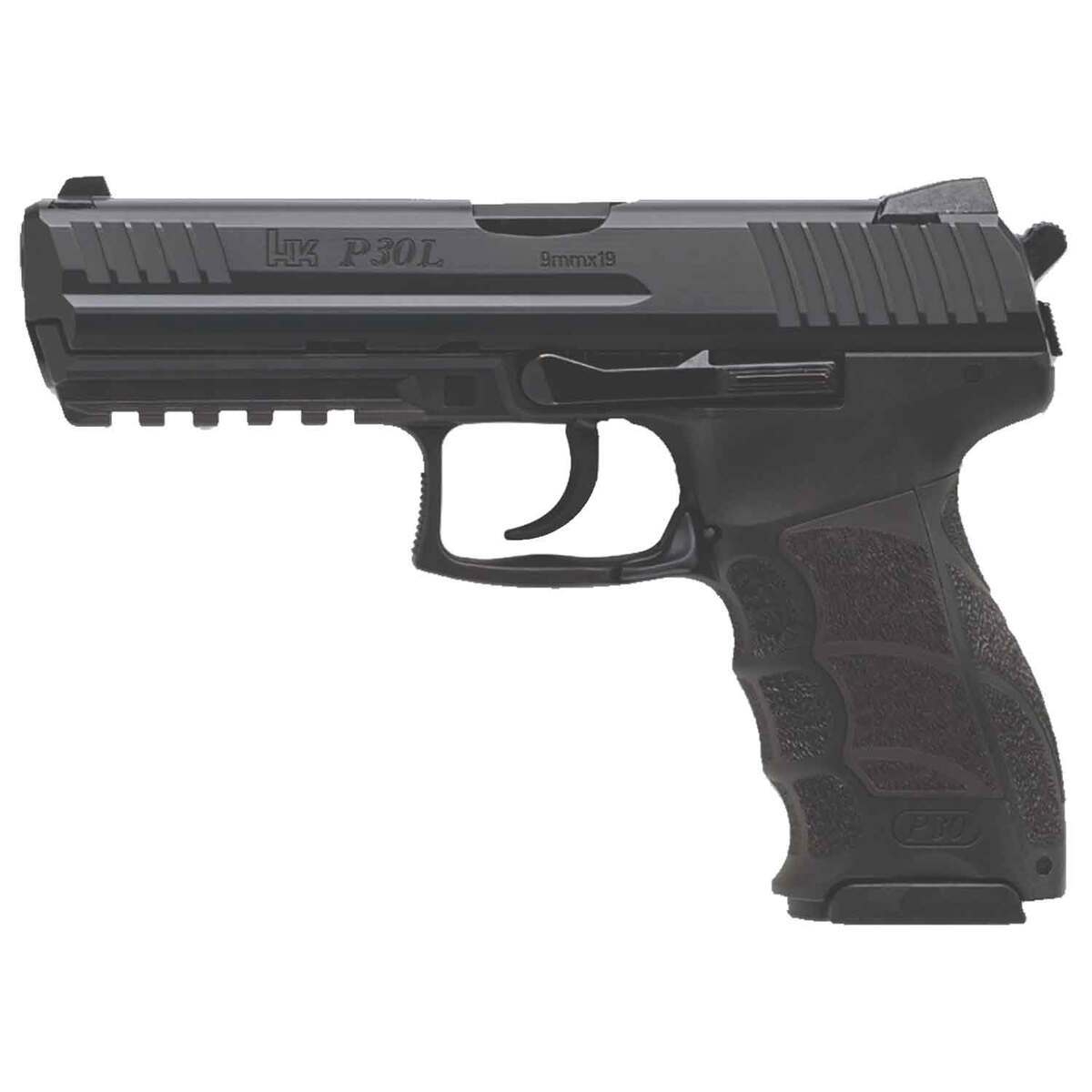 HK P30L V3 9mm Luger 4.45in Black Pistol - 17+1 Rounds - Black HK P30L V3 9mm Luger 4.45in Black Pistol - 17+1 Rounds - Black