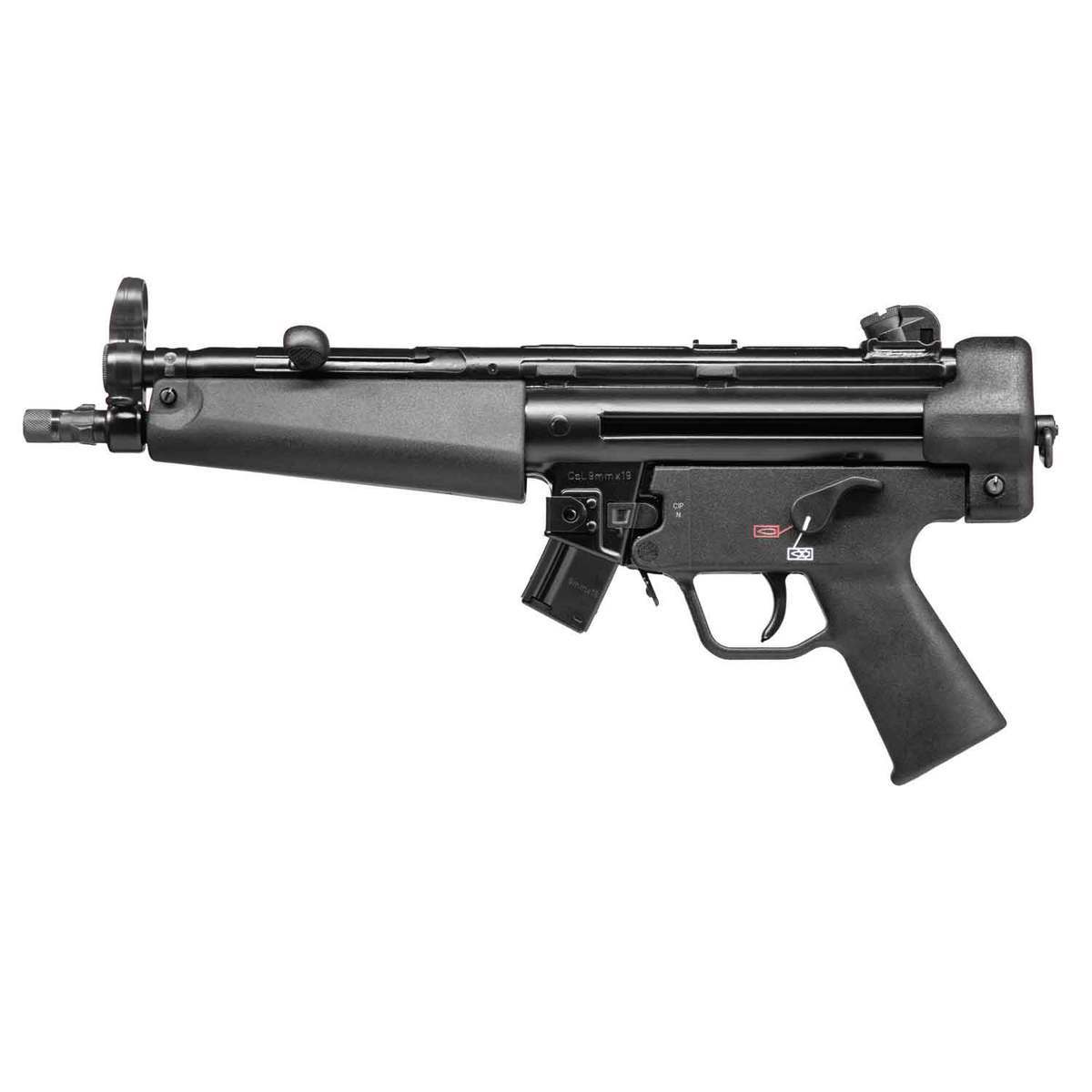 HK SP5 9mm Luger 8.86in Matte Black Modern Sporting Pistol - 10+1 Rounds HK SP5 9mm Luger 8.86in Matte Black Modern Sporting Pistol - 10+1 Rounds
