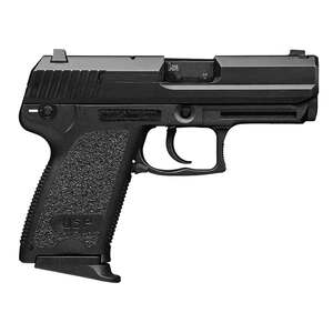 HK USP Compact V7 9mm Luger 3.58in Black Serrated Steel Pistol - 13+1 Rounds