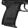 HK USP Compact V7 9mm Luger 3.58in Black Serrated Steel Pistol - 13+1 Rounds - Black