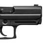 HK USP Compact V7 9mm Luger 3.58in Black Serrated Steel Pistol - 13+1 Rounds - Black