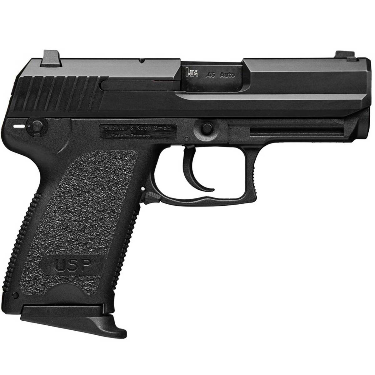Usp Compact Reference Image H&K USP Compact V1 45 Auto (ACP) 3.78in Blackened Steel Pistol - 8+1 ...