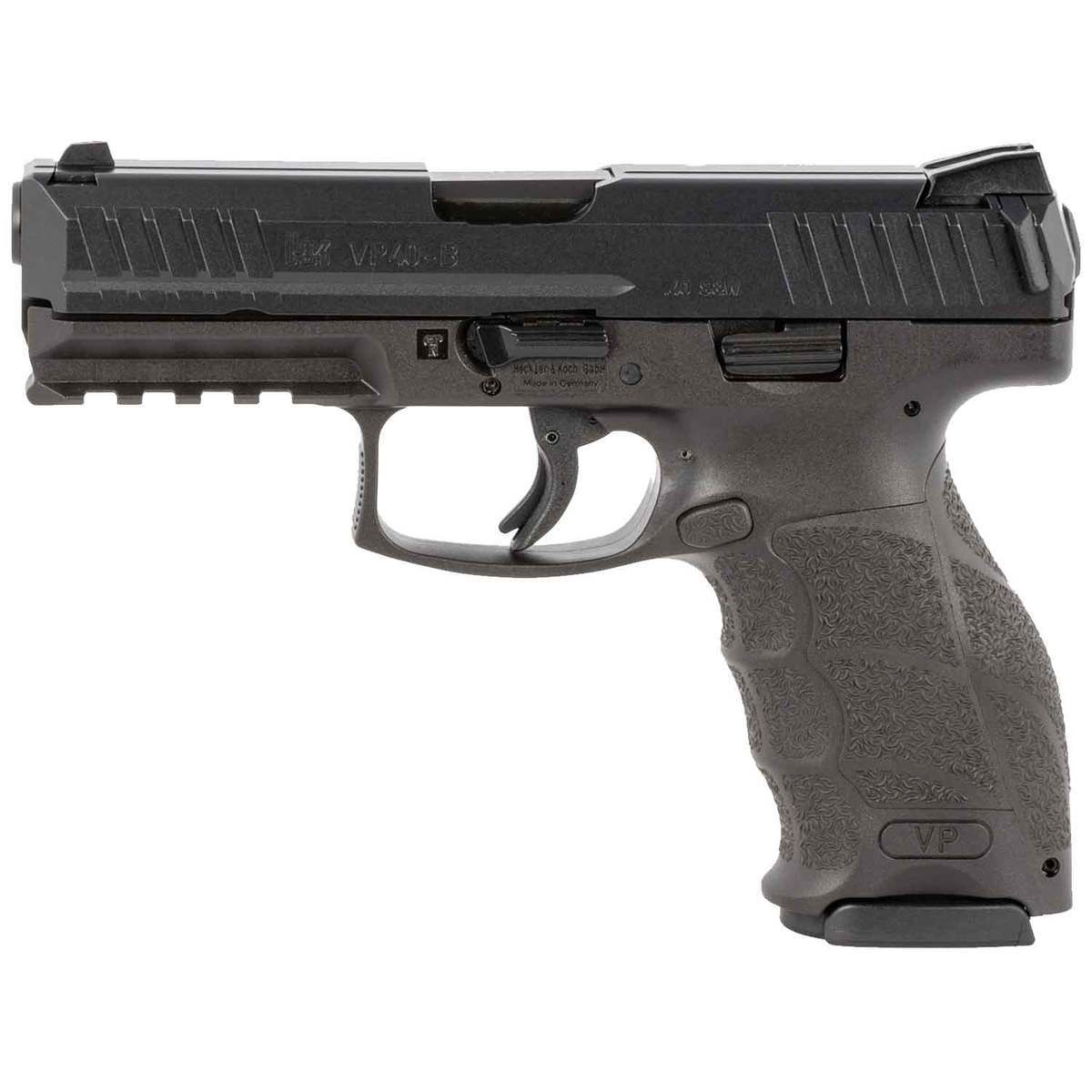 H&K VP40 40 S&W 4.1in Black Pistol - 13+1 Rounds - Black H&K VP40 40 S&W 4.1in Black Pistol - 13+1 Rounds - Black