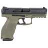HK VP9 9mm Luger 4.09in Green Pistol - 17+1 Rounds - Green