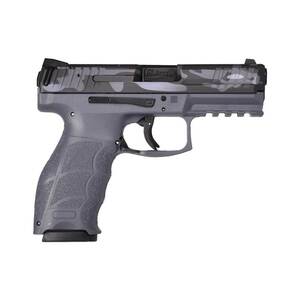 HK VP9 9mm Luger 4.1in Gray Camo Cerakote Pistol - 10+1 Rounds