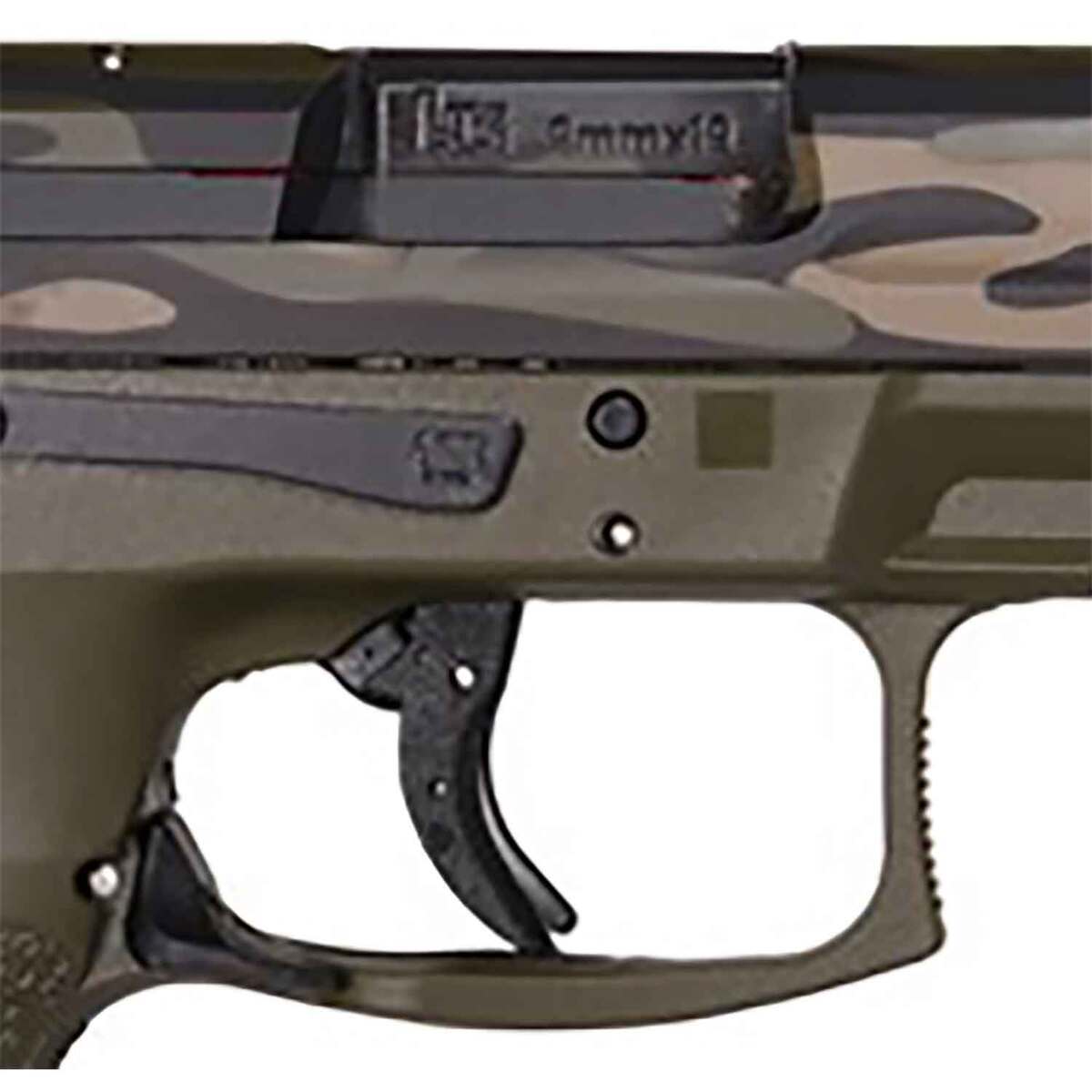 HK VP9 9mm Luger 4.1in Woodland Camo Cerakote Pistol - 10+1 Rounds - Camo HK VP9 9mm Luger 4.1in Woodland Camo Cerakote Pistol - 10+1 Rounds - Camo