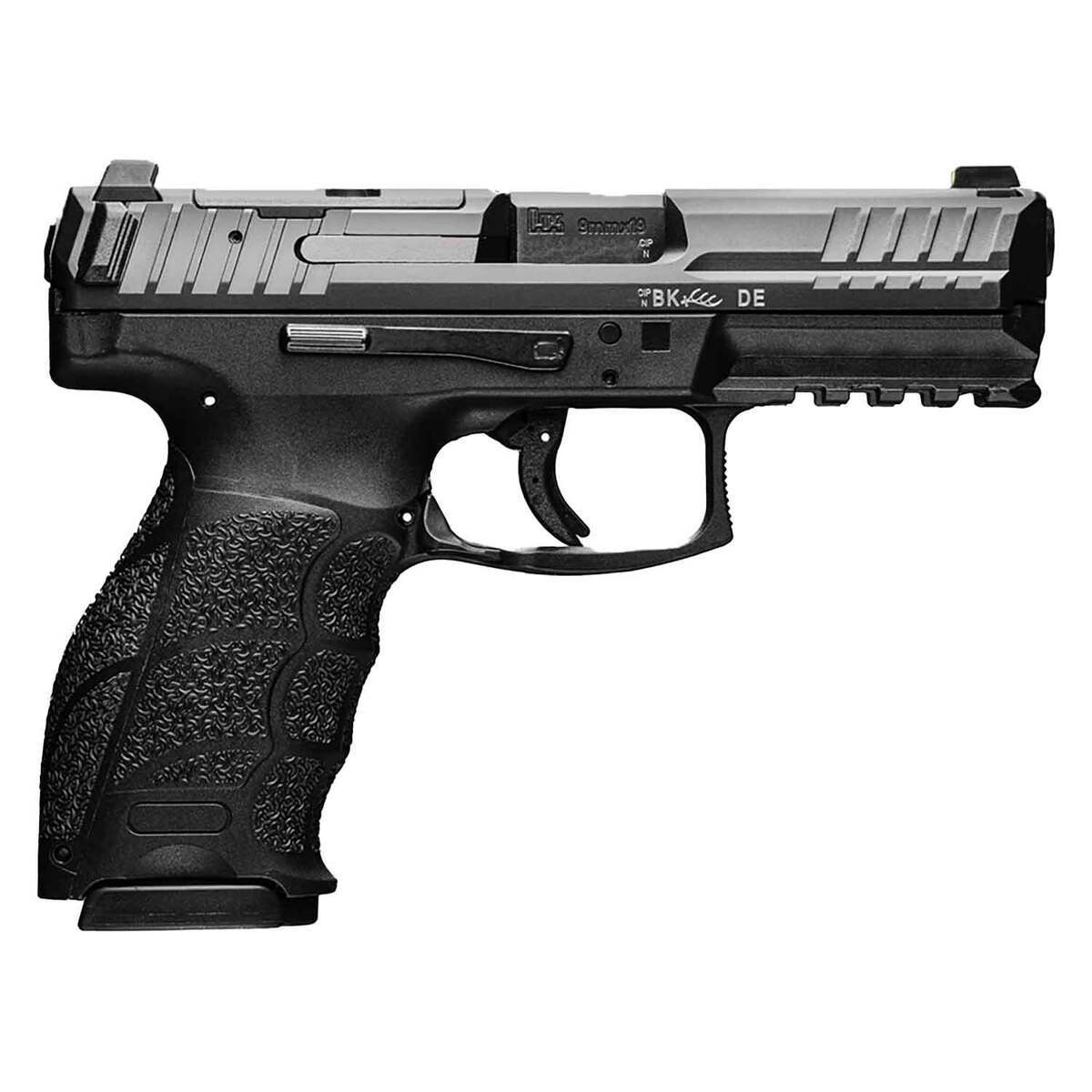 HK VP9 9mm Luger 4in Black Anodized Pistol - 17+1 Rounds - Black HK VP9 9mm Luger 4in Black Anodized Pistol - 17+1 Rounds - Black