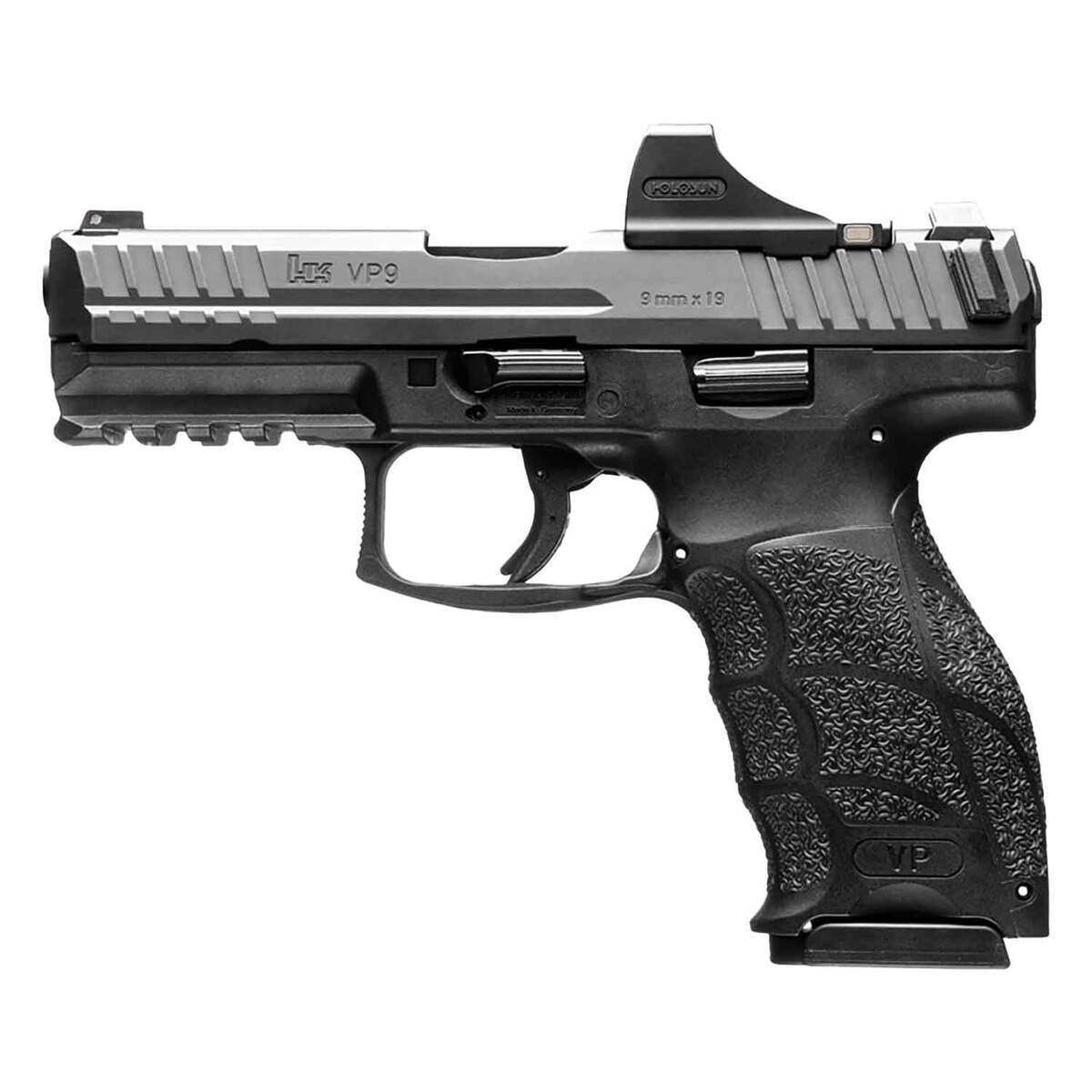 HK VP9 9mm Luger 4in Black Anodized Pistol - 17+1 Rounds - Black HK VP9 9mm Luger 4in Black Anodized Pistol - 17+1 Rounds - Black