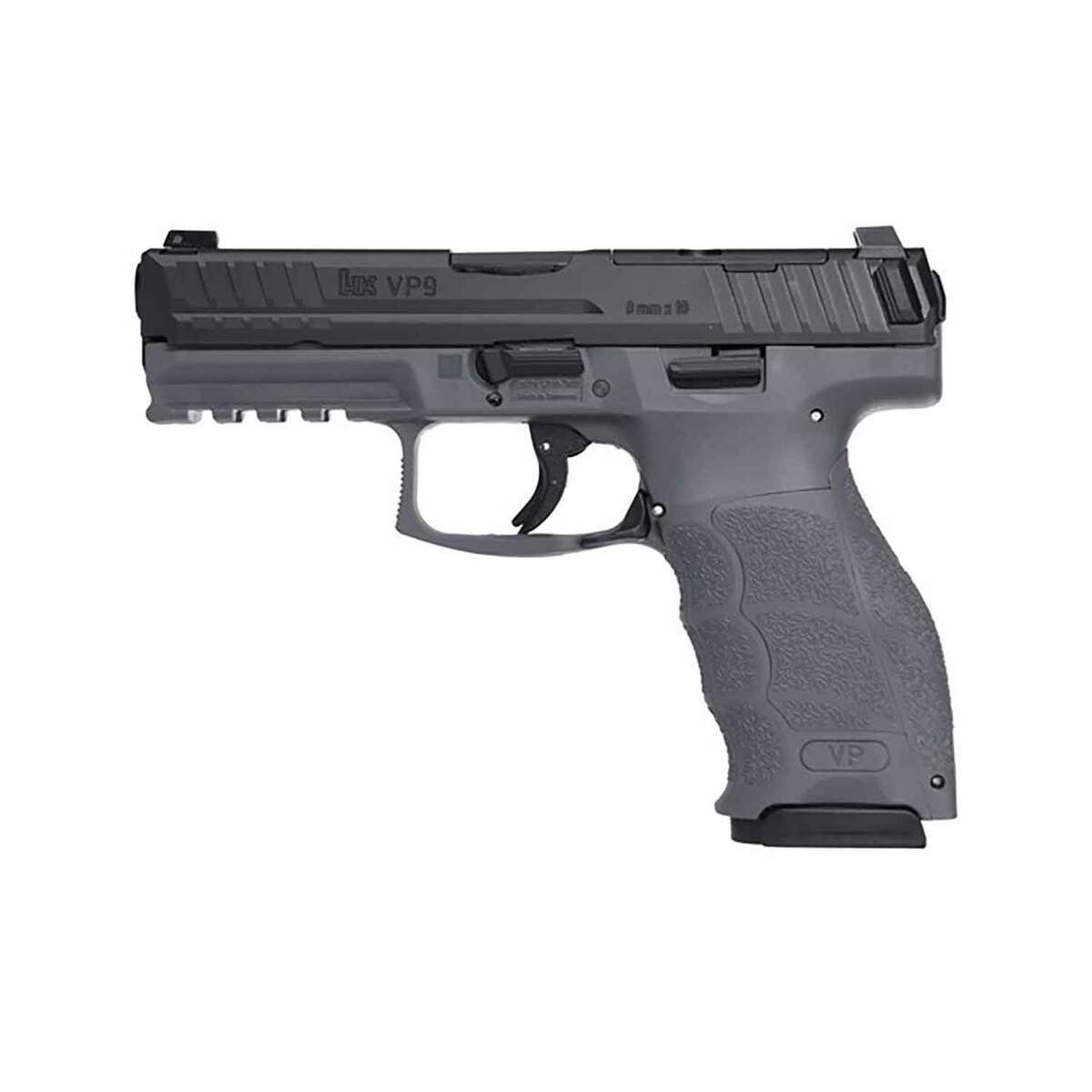 HK VP9 9mm Luger 4.1in Black Pistol - 17+1 Rounds - Black HK VP9 9mm Luger 4.1in Black Pistol - 17+1 Rounds - Black
