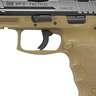 HK VP9 Tactical Optics Ready 9mm Luger 4.7in Black Pistol - 10+1 Rounds - Tan