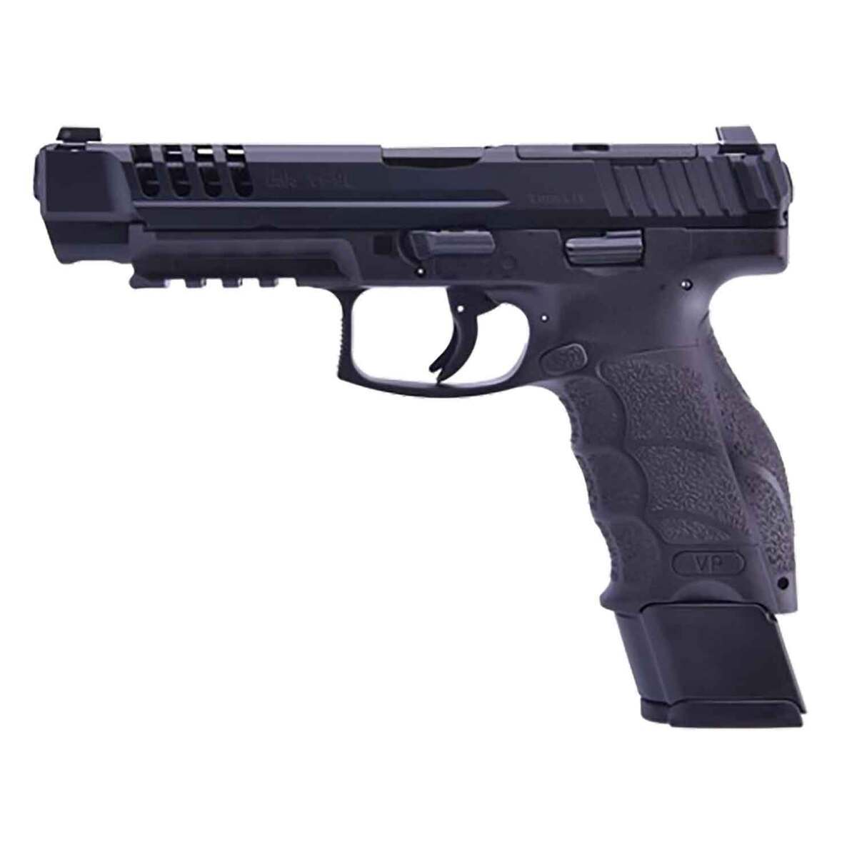HK VP9L 9mm Luger 5in Black Serrated Steel - 20+1 Rounds - Black HK VP9L 9mm Luger 5in Black Serrated Steel - 20+1 Rounds - Black