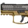 H&K VP9SK 9mm Luger 3.39in Black/FDE Pistol - 13+1 Rounds - Flat Dark Earth