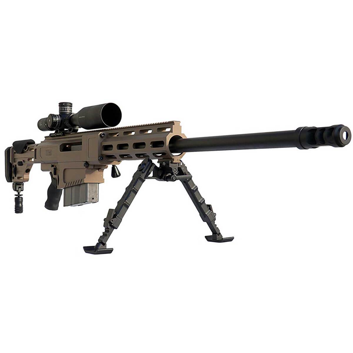 HM Defense HM50B2 Gen2 50 BMG Flat Dark Earth Cerakote Bolt Action Rifle - 29.25in - Tan HM Defense HM50B2 Gen2 50 BMG Flat Dark Earth Cerakote Bolt Action Rifle - 29.25in - Tan