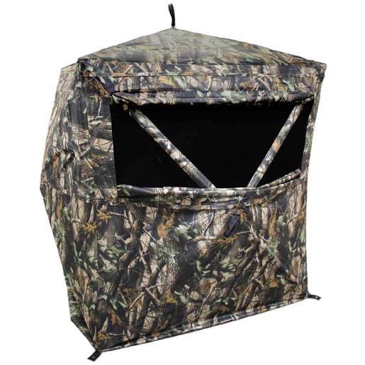 HME 2-Person Hub Ground Blind - Camo