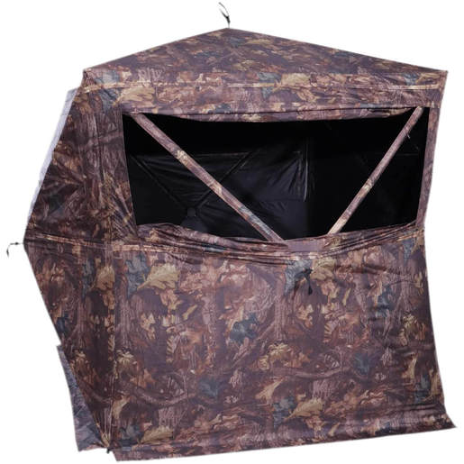HME 3-Person Cervidae Camo Ground Blind - Camo