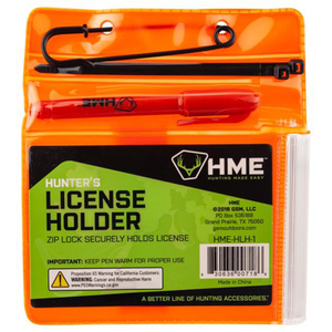HME Hunter License Holder