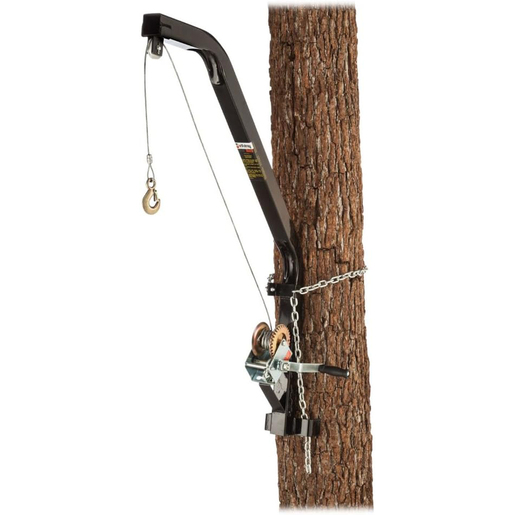 HME Kwik-Hoist Game Hoist With Chain – Black