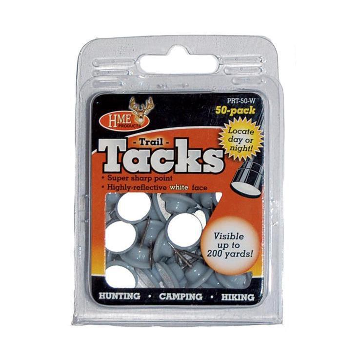 HME Plastic Reflective Tacks - White HME Plastic Reflective Tacks - White