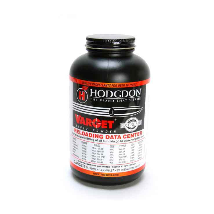 Hodgdon Extreme Varget Smokeless Powder 1lb Can 1lb Sportsmans