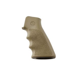 Hogue AR15/M16 OverMolded Rubber With Finger Grooves Grip - FDE