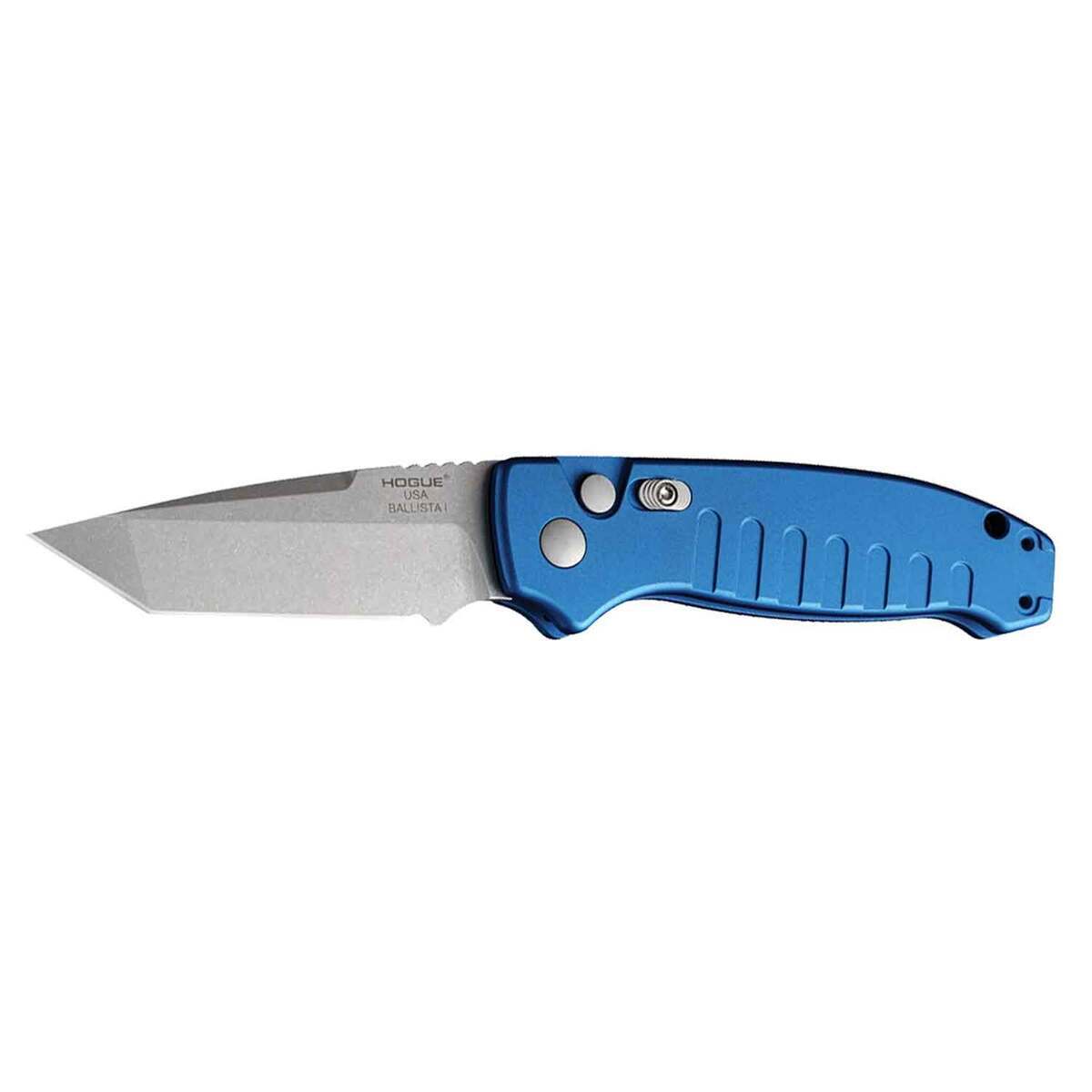 Hogue Ballista I 3.5 inch Automatic Knife - Blue Hogue Ballista I 3.5 inch Automatic Knife - Blue
