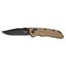 Hogue Deka 3.25 inch Folding Knife - Brown