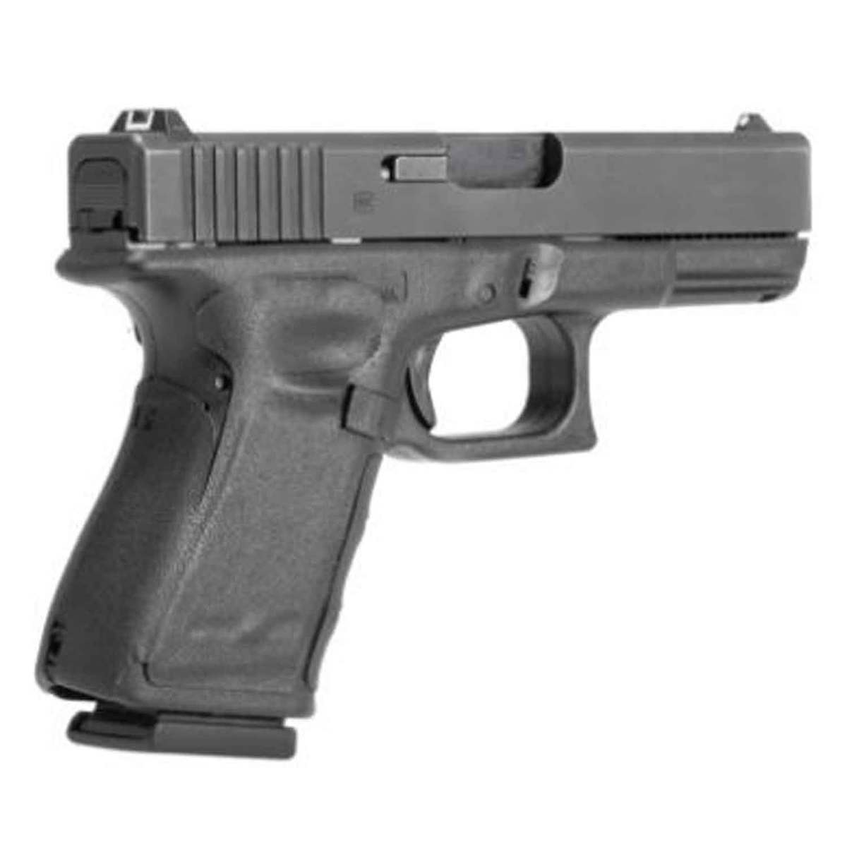 Hogue Glock 19 Gen 4 Wrapter Rubber Adhesive Grip - Black - Black Hogue Glock 19 Gen 4 Wrapter Rubber Adhesive Grip - Black - Black