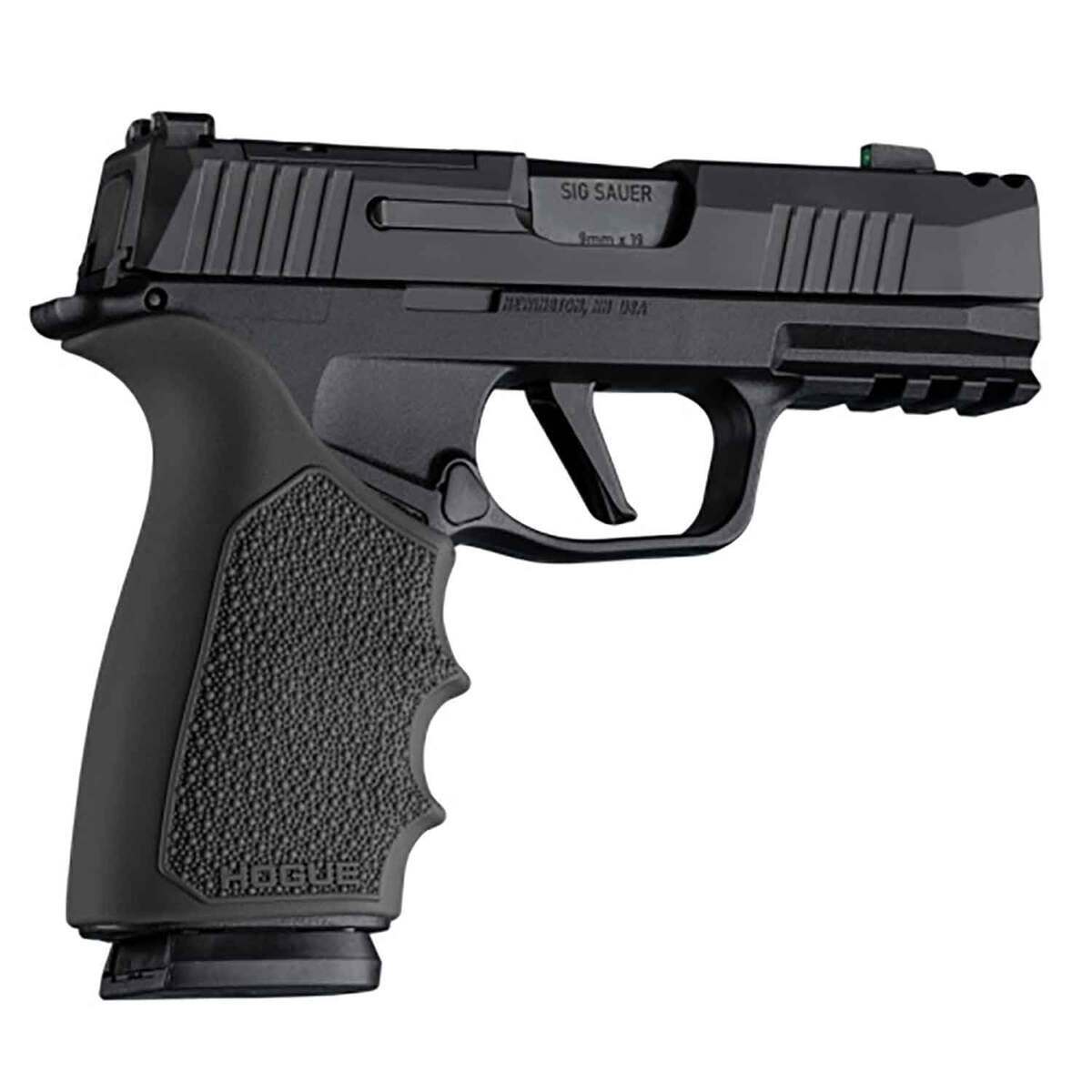Hogue Handall Beavertail P365-XMACRO Pistol Grip - Black - Black Hogue Handall Beavertail P365-XMACRO Pistol Grip - Black - Black