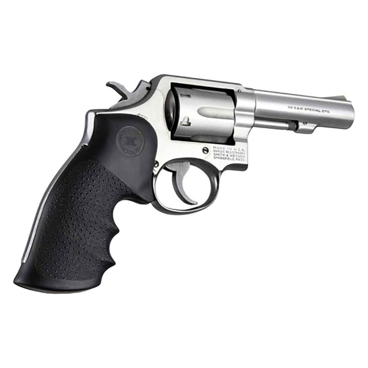 Hogue Monogrip S&W K&L Frame Square Butt Pistol Grip - Black - Black Hogue Monogrip S&W K&L Frame Square Butt Pistol Grip - Black - Black