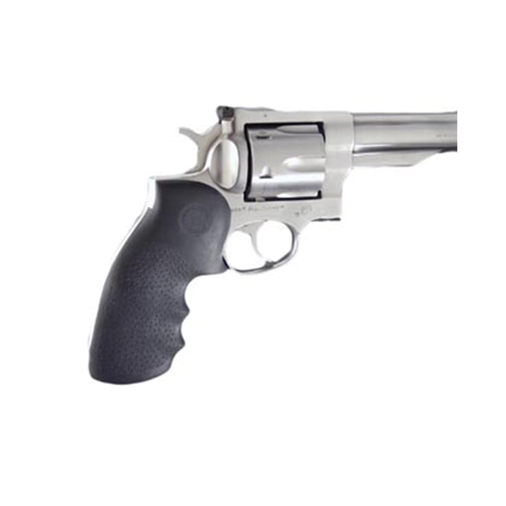 Hogue Rubber Pistol Grips Ruger Redhawk - Black Hogue Rubber Pistol Grips Ruger Redhawk - Black