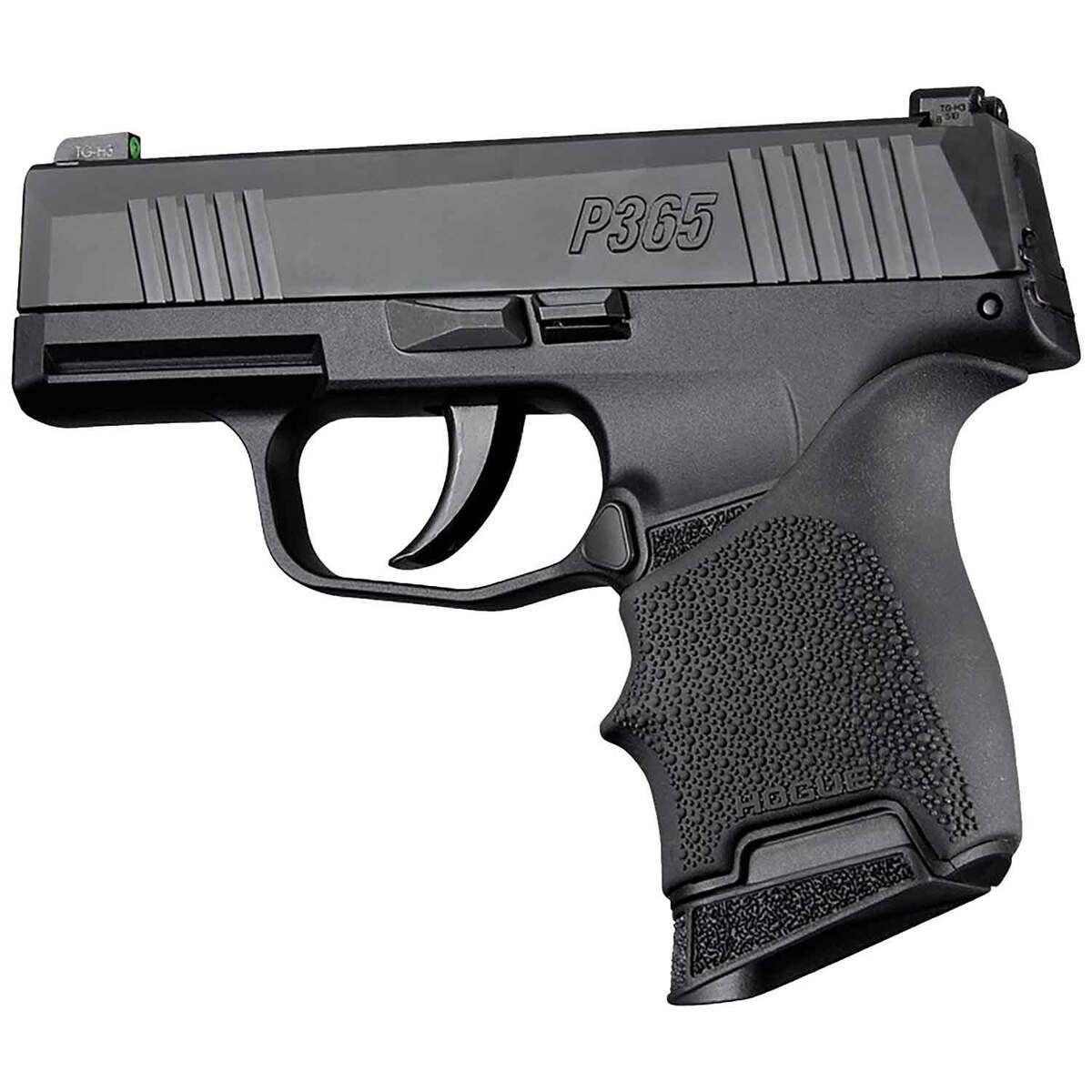 Hogue Sig Sauer P365 HandALL Beavertail Grip Sleeve - Black Hogue Sig Sauer P365 HandALL Beavertail Grip Sleeve - Black