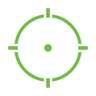 Holosun 512 1x 32mm Green Dot - Circle Dot - Tan