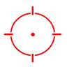 Holosun 515CM 1x 20mm Red Dot - 2 MOA Dot w/65 MOA Circle - Black