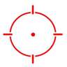 Holosun 515GT 1x 20mm Red Dot -  2 MOA Dot w/65 MOA Circle - Black