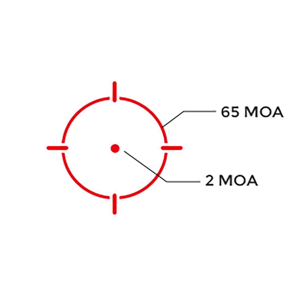 Holosun AEMS 1x Red Dot - Circle Dot - Black Holosun AEMS 1x Red Dot - Circle Dot - Black
