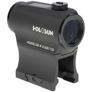 Holosun HE403C-GR 1x 20mm Green Dot - 2 MOA Dot