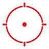 Holosun HE530G-RD 1x 30mm Red Dot - Red 2 MOA Dot & 65 MOA Circle