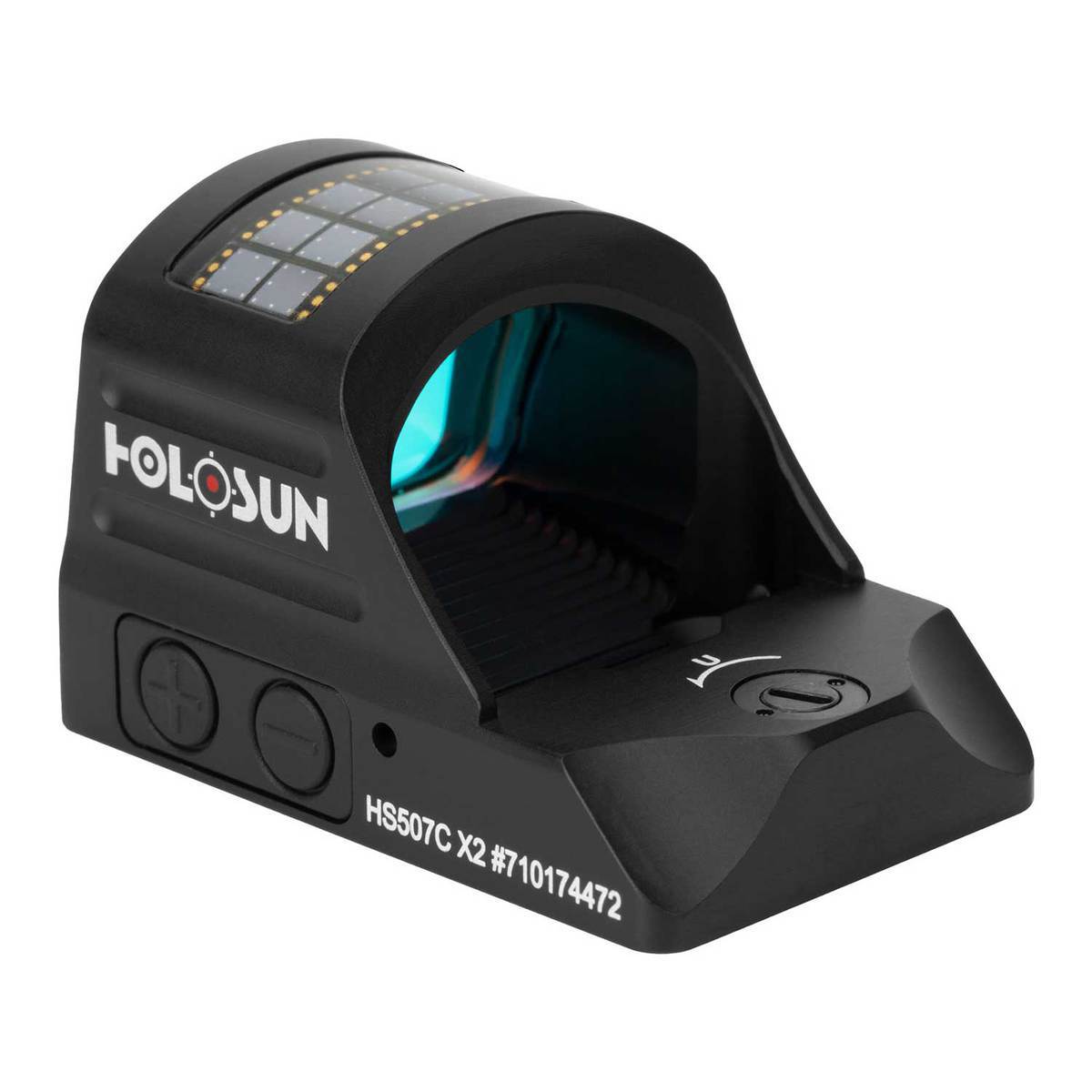 Holosun HS507C-X2 Reflex Sight Red Reticle Solar/Battery Powered - Matte Black - Black Holosun HS507C-X2 Reflex Sight Red Reticle Solar/Battery Powered - Matte Black - Black