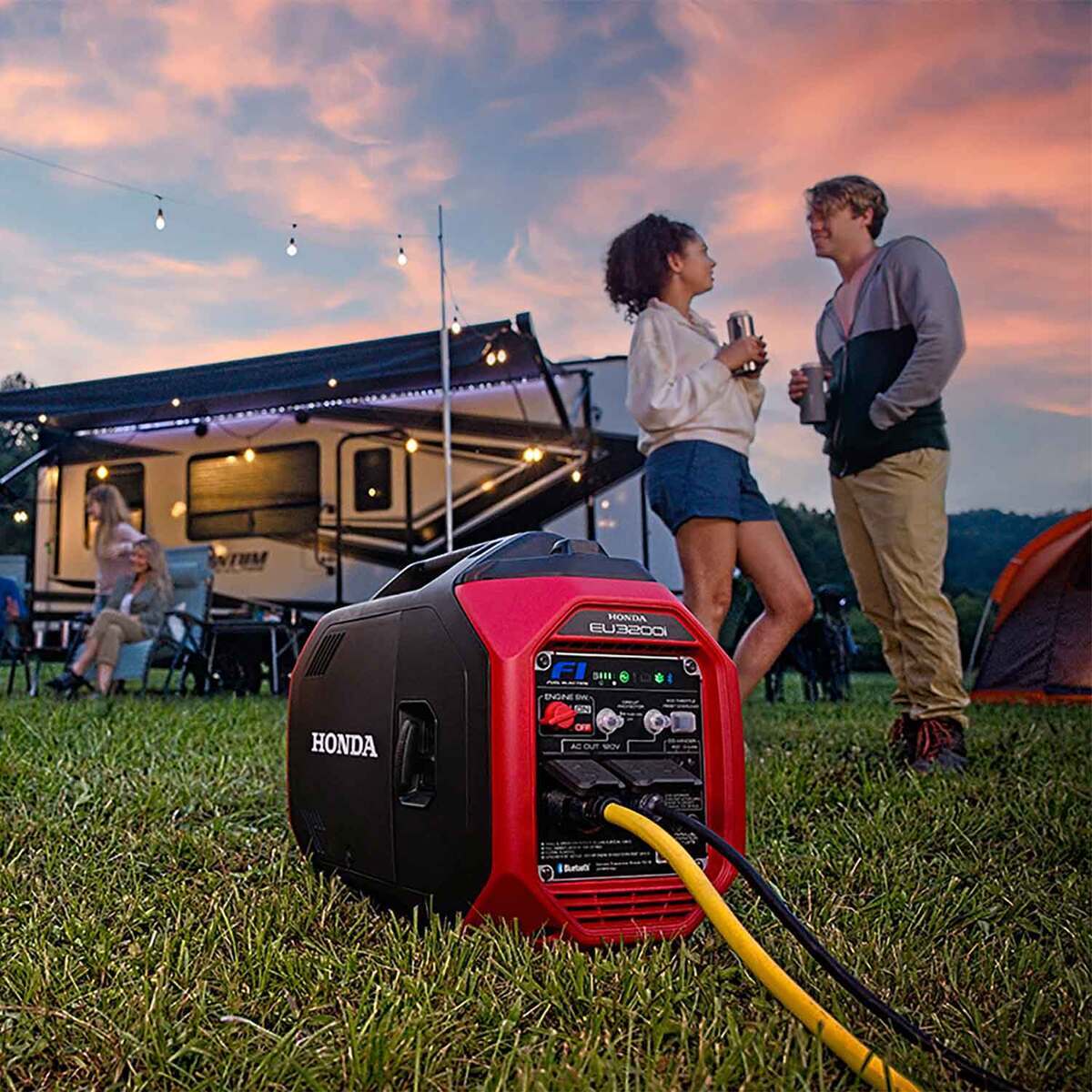 Honda EU3200i 3200/2600 Watts Inverter Generator- 49 State | Sportsman ...