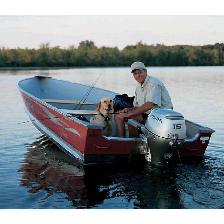 Honda Portable Outboard 15HP Boat Gas Motor - 20in 104lb Honda Portable Outboard 15HP Boat Gas Motor - 20in 104lb