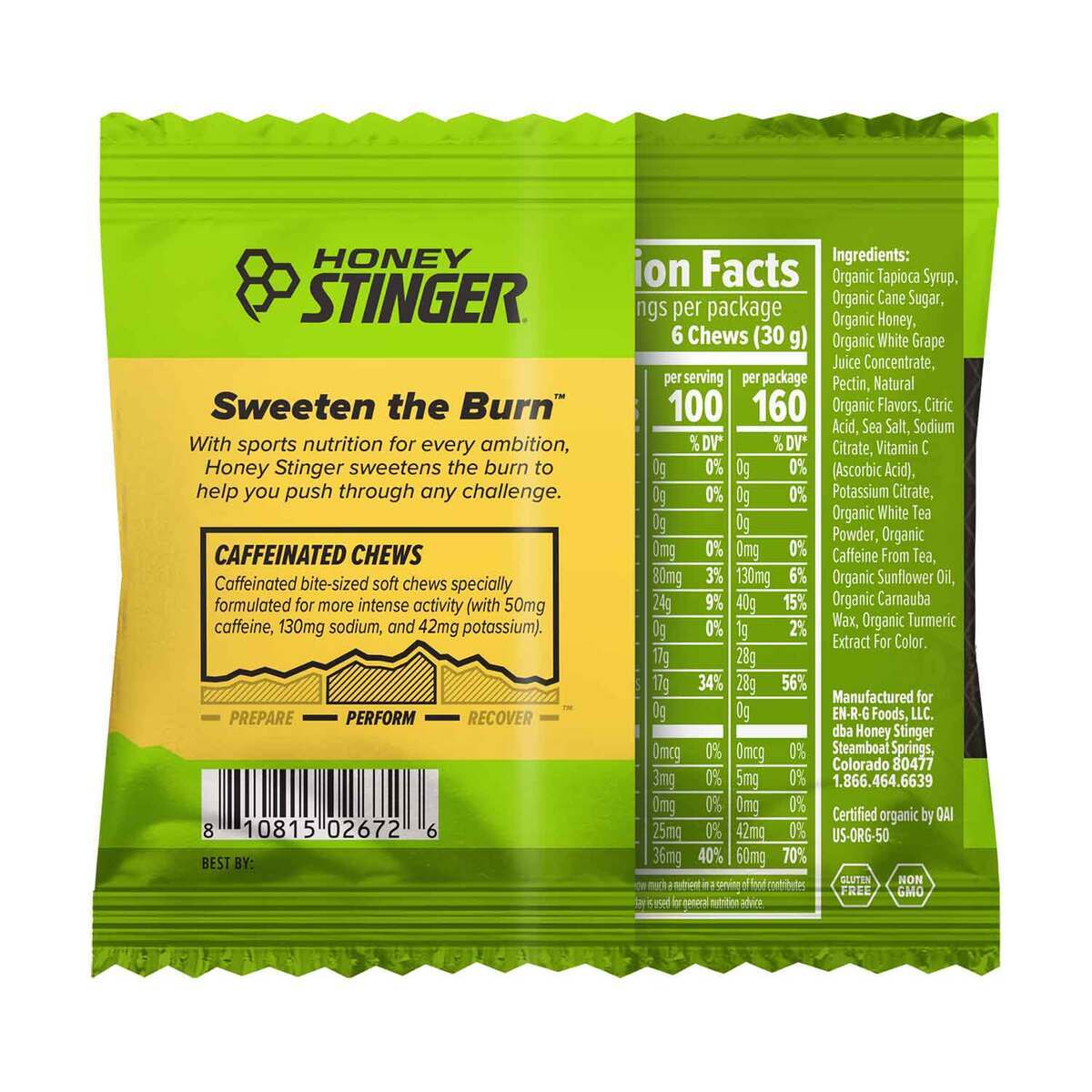 Honey Stinger Caffeinated Energy Chews Honey Stinger Caffeinated Energy Chews